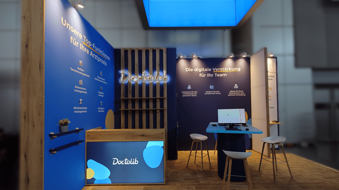 Doctolib @ DGU 2024 LACONCEPT wirmachenmesse LA-CONCEPT