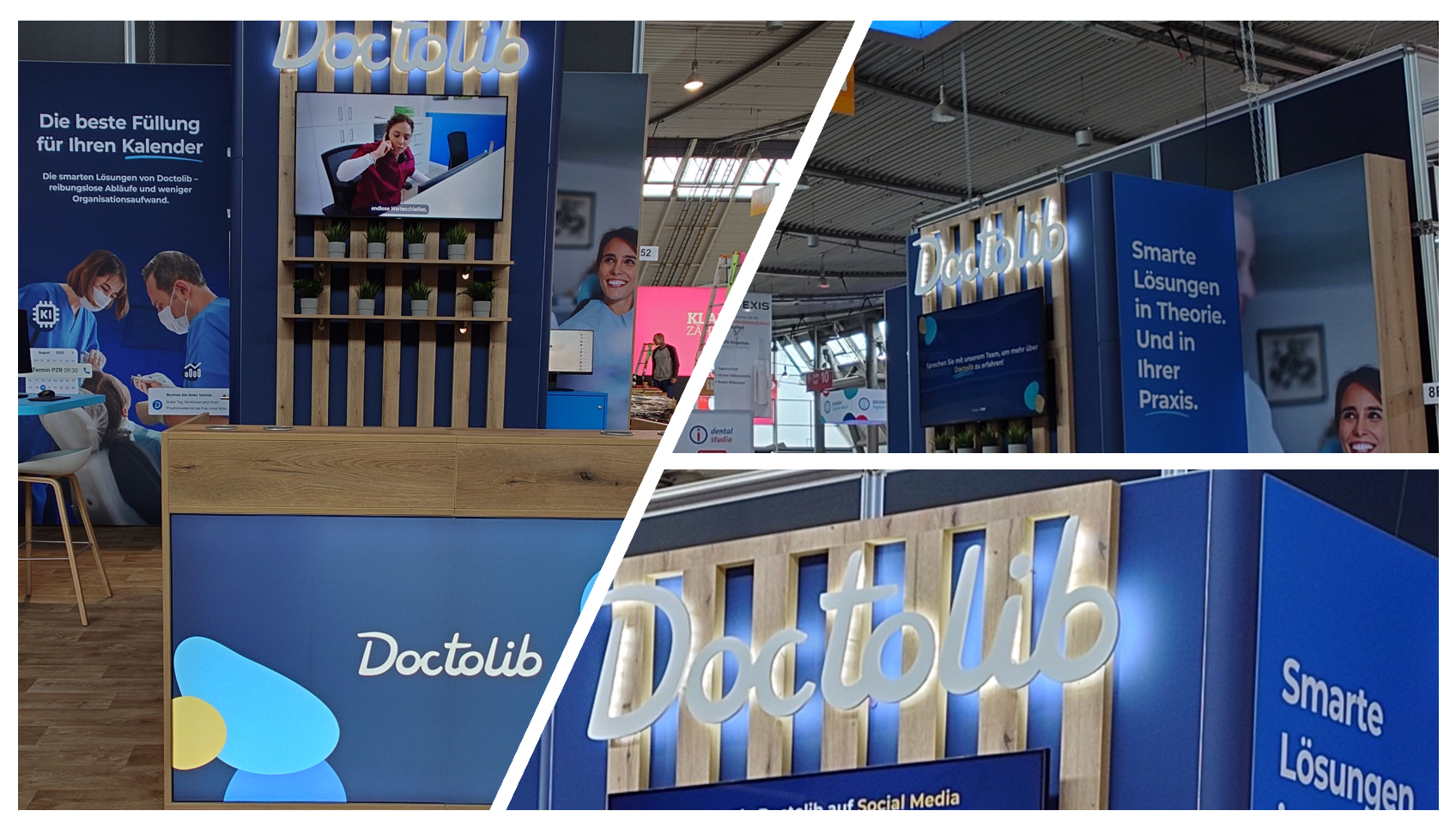 Doctolib @ infostage Fachdental Stuttgart 2025 LUMIN_Kreativ LA-CONCEPT LA_CONCEPT_GmbH_Köln LUMINkreativ