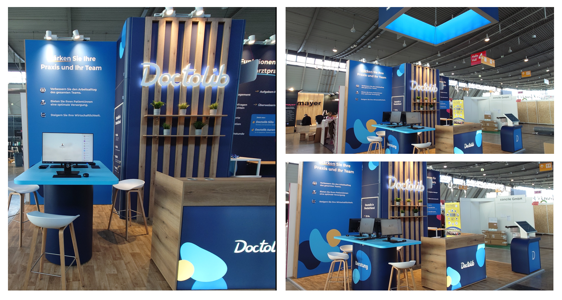 Doctolib @ medizin 2025 LA CONCEPT wirmachenemesse