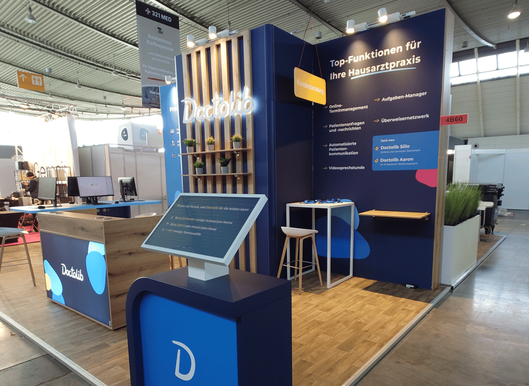 Doctolib @ medizin 2025 LACONCEPT wirmachenemesse