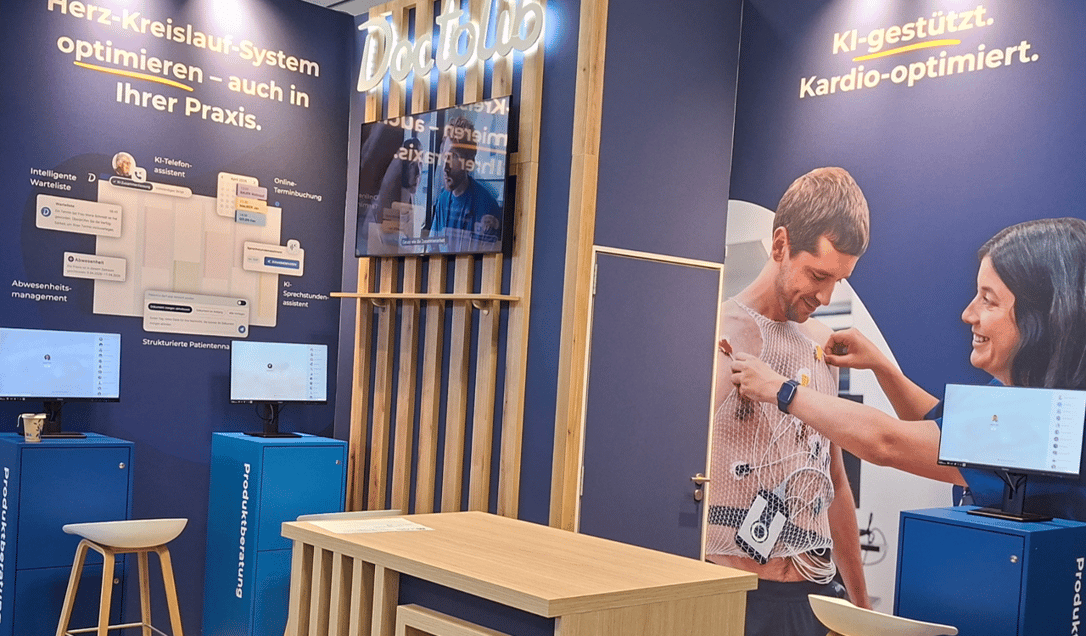 Doctolib GmbH @ DGKJT_2026 Messestand LA_CONCEPT_GmbH_Köln Messestände LUMIN_kreativ