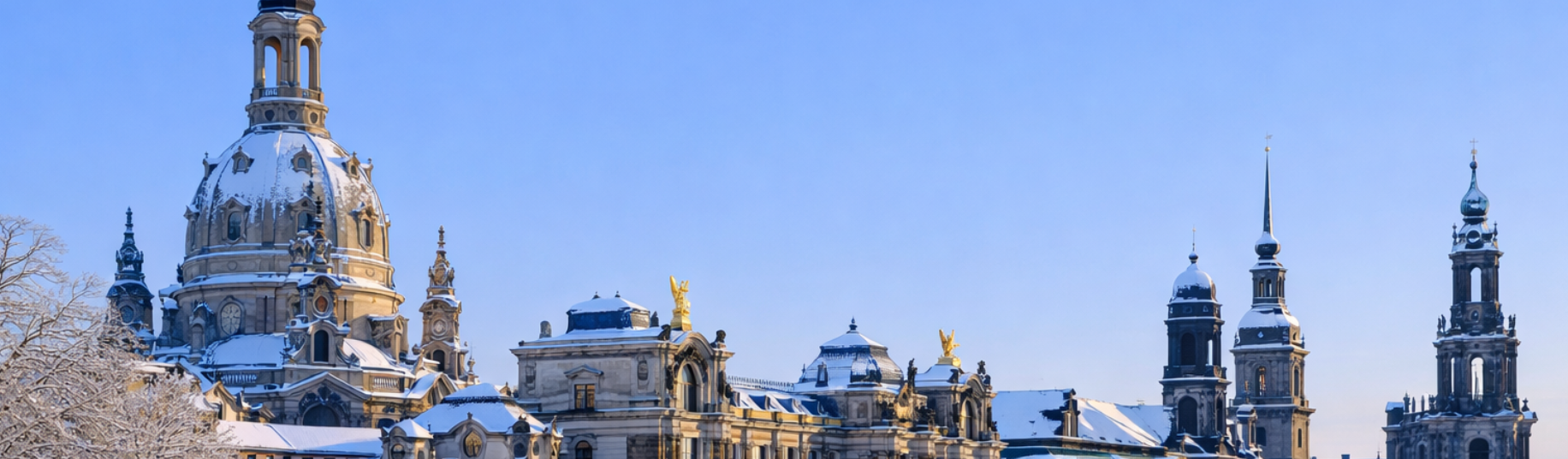 Dresden im Winter