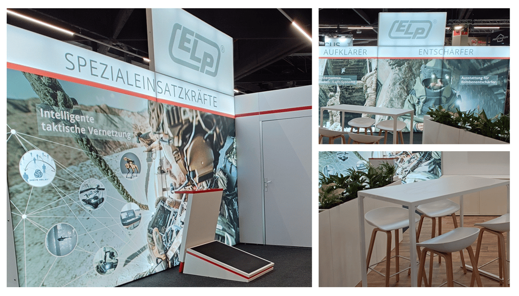 ELP GmbH @ Enforce-Tac-2026 Messestand LA-CONCEPT-GmbH Messestand