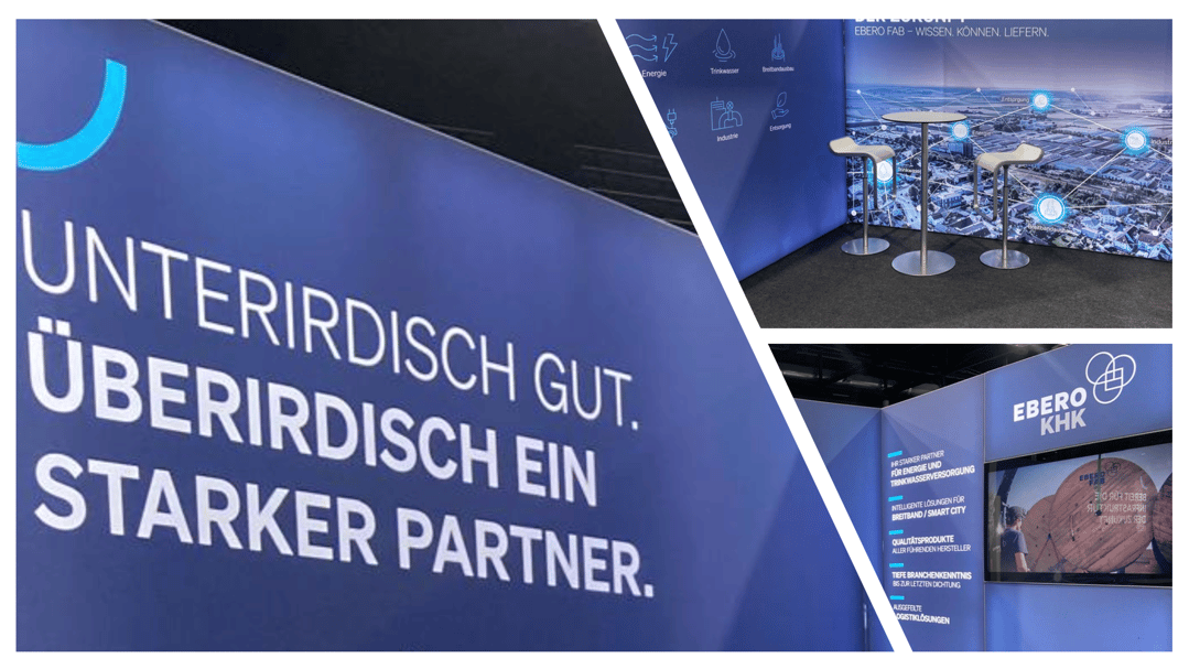 Ebero @ KHK - Oldenburger Rohrleistungsforum 2026 Messestand LUMIN8 LA-CONCEPT-GmbH wirmachenmesse