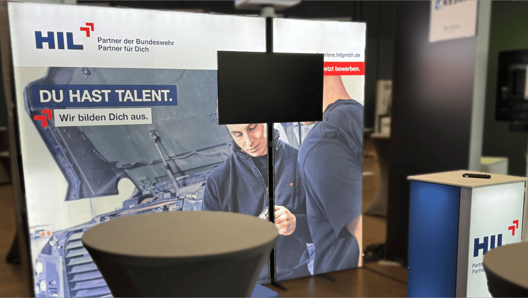 HIL Heeresinstandsetzungslogistik GmbH @ Berufsstarterbörse „Talente im Dialog“ LA_CONCEPT LUMIN6 LA-CONCEPT-1