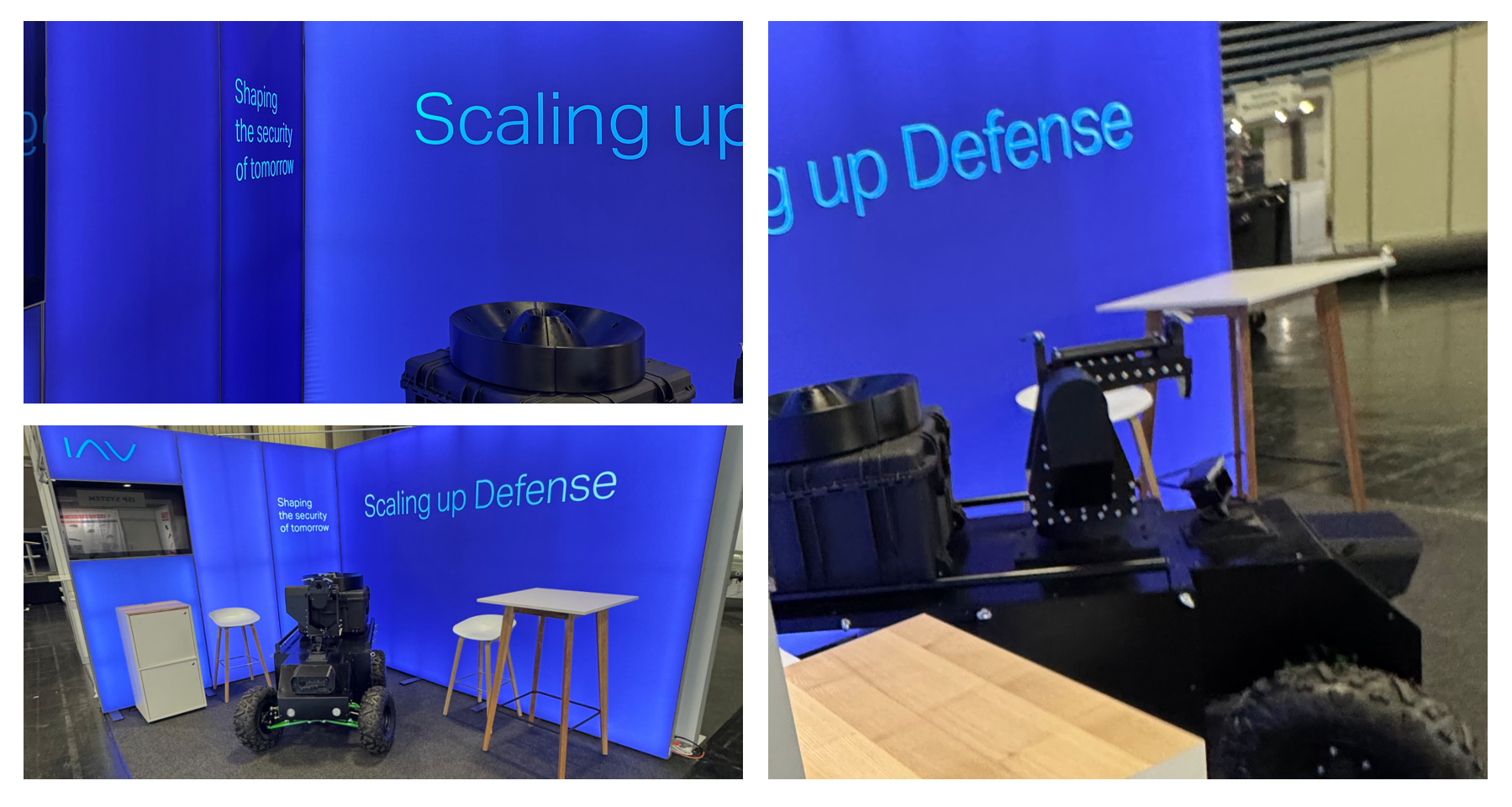 IAV GmbH mit LUMIN8 Messestand von LA CONCEPT @ AIRTEC 2025 in Augsburg LA_CONCEPT_GmbH_Köln LUMIN_8_Messestand