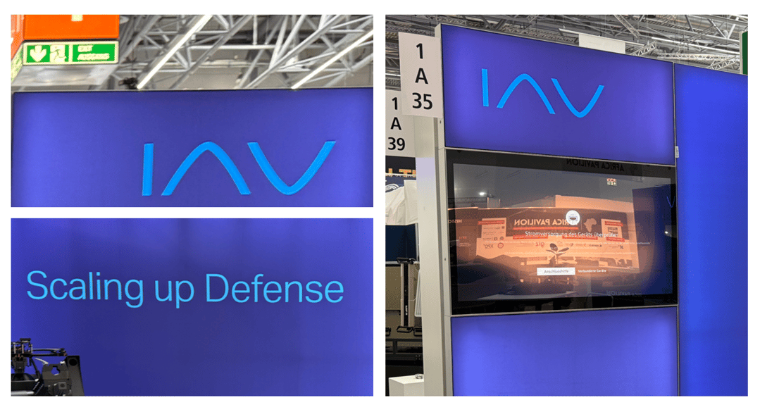 IAV GmbH mit LUMIN8-Messestand von LA CONCEPT @ XPONENTIAL Europe 2026 in Düsseldorf LA-CONCEPT-GmbH-Köln