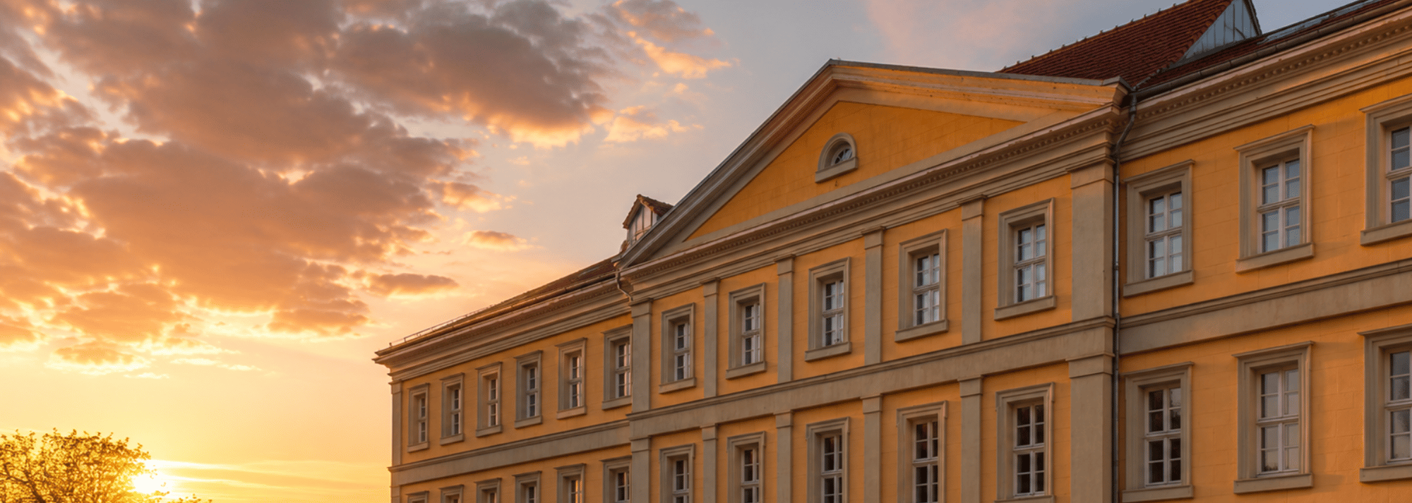Kaisersaal in Erfurt an einem Frühlingstag