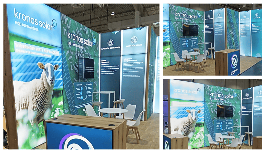Kronos Solar @ Agritechnica 2025 LA_CONCEPT LUMIN8 Messestand wirmachenmesse