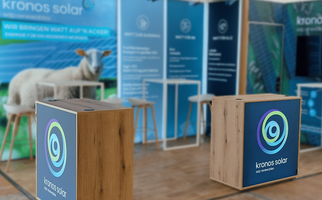Kronos Solar LA_CONCEPT LUMIN8 Messestand wirmachenmesse