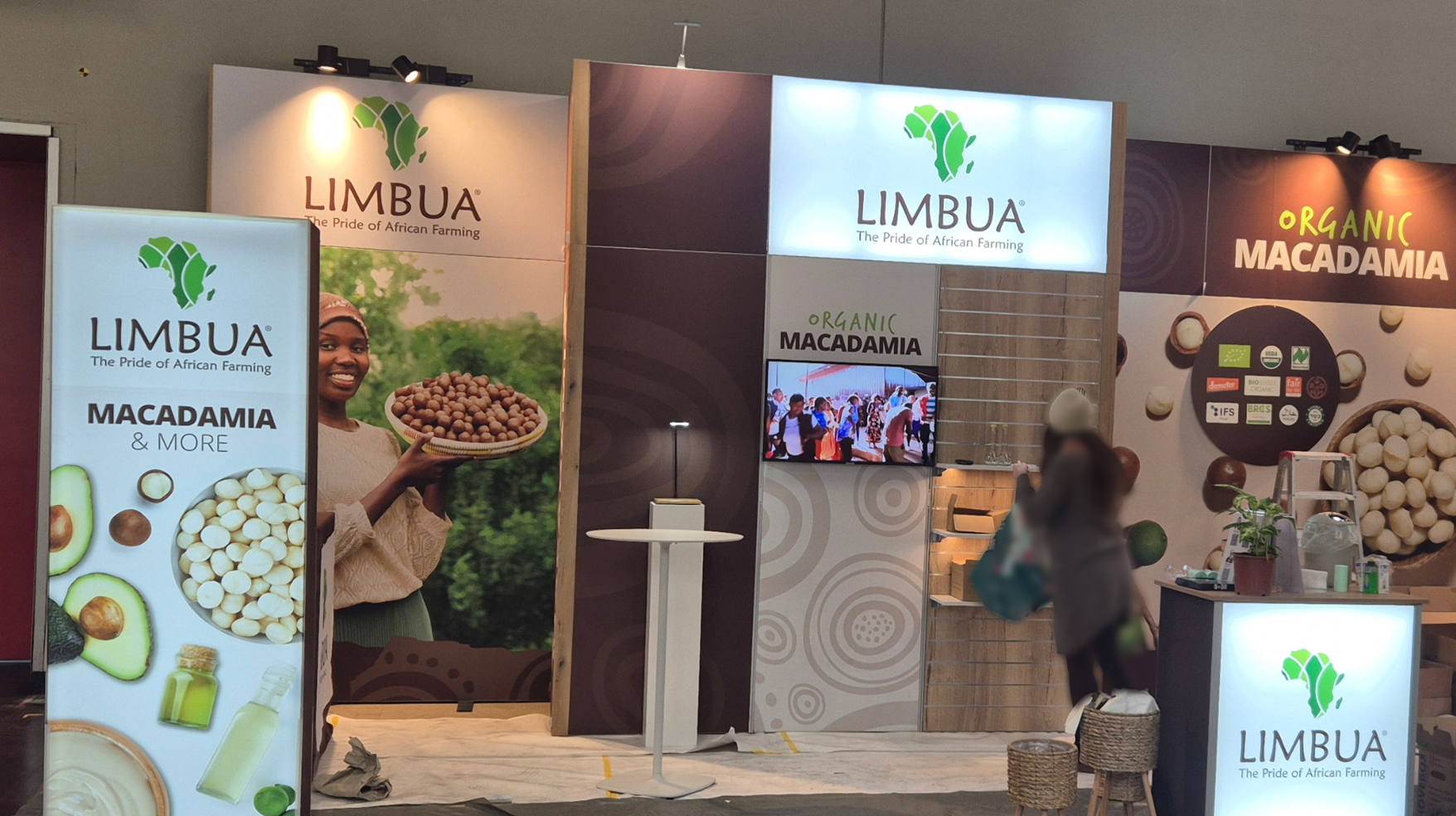 LIMBUA @ BIOFACH 2026 Messestand LUMINkreativ LA_CONCEPT_GmbH_Köln wirmachenmesse LUMIN-Kreativ Messestände
