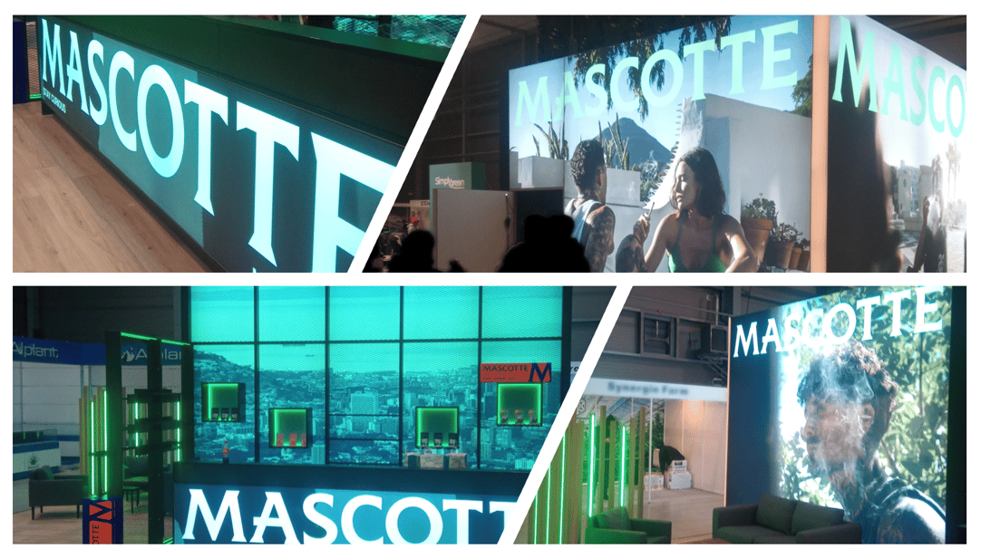 MASCOTTE @ Cannafest-Prag-2025 LA-CONCEPT LUMIN-Kreativ LA-CONCEPT-GmbH