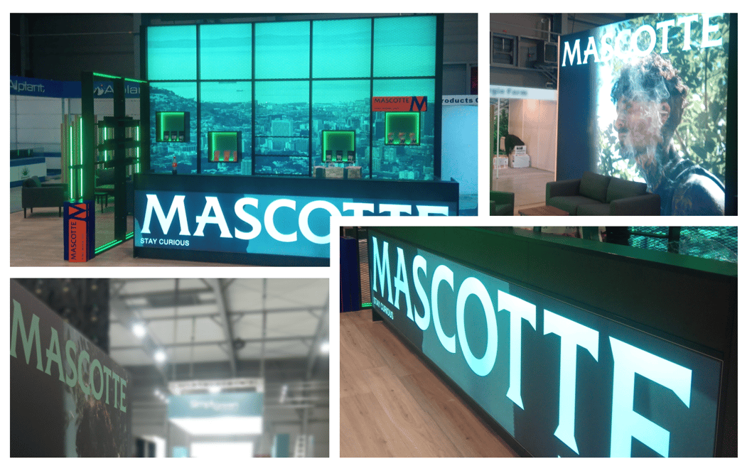 MASCOTTE @ Cannafest-Prag-2025 LA-CONCEPT LUMIN_Kreativ LA_CONCEPT_GmbH_Köln