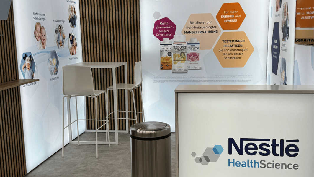 NHS - Nestlé Health Science @ Chefs Culinar - Neumünster Messestand LA_CONCEPT_GmbH_Köln