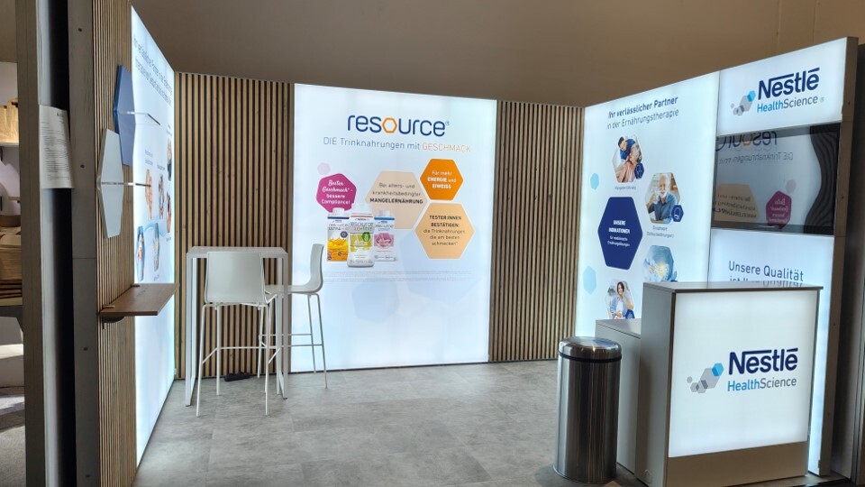 NHS @ Transgourmet #essenz 2026 in Hannover Messestand LA_CONCEPT_GmbH
