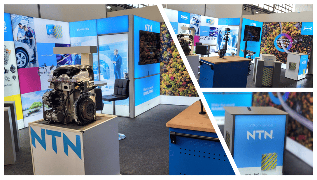 NTN Wälzlager @ WM Werkstattmesse 2025 in Dortmund LA_CONCEPT wirmachenmesse LA-CONCEPT