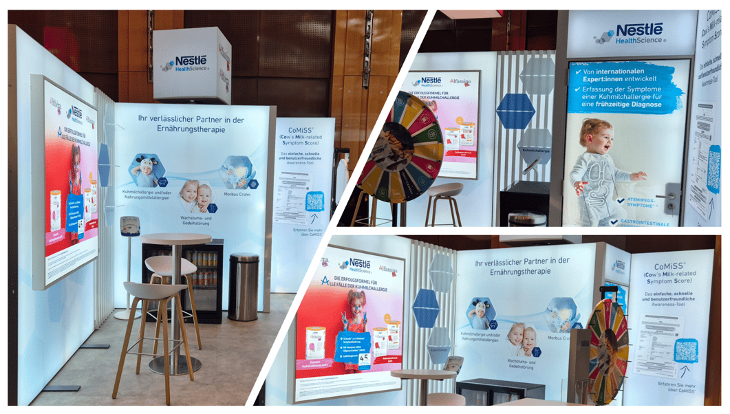 Nestlé Health Science @ 20. Deutscher Allergie Kongress (DAK)  LA_CONCEPT_GmbH_Köln LUMINkreativ LA-CONCEPT LUMIN-Kreativ