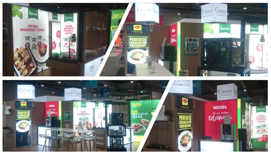 Nestlé Professional @ Chefs Culinar Neumünster 2025 LA_CONCEPT_GmbH_Köln Messestand