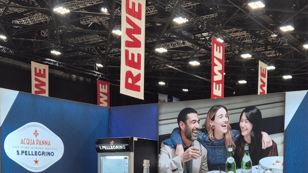 Nestle Waters @ REWE_West_Warenbörse_Frühjahr_2026 Messestand LA_CONCEPT_GmbH_Köln