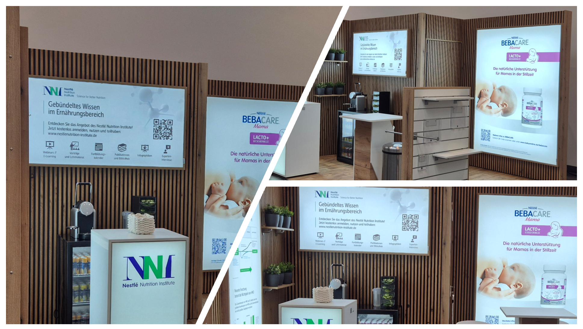 Nestle_Nutrition @ Forum_Hebammenarbeit_Mainz_2025 - LUMINkreativ Messestand LA-CONCEPT-GmbH LUMIN-Kreativ
