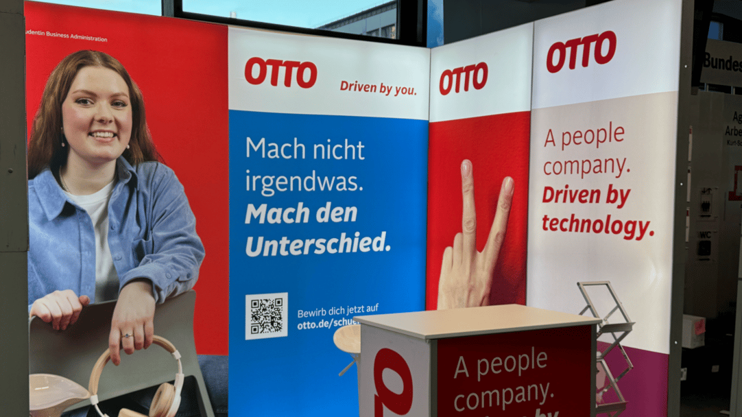 OTTO @ karriere_dual_Hamburg 2026 Messestand LA_CONCEPT_GmbH_Köln Messestände