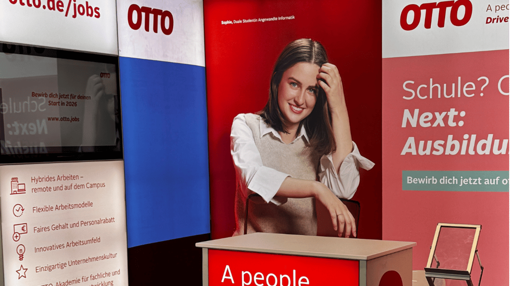 OTTO @ karriere_dual_Hamburg Messestand LA_CONCEPT_GmbH_Köln