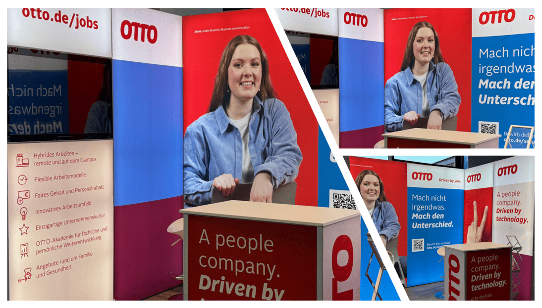 OTTO Group @ karriere_dual_Hamburg 2026 Messestand LA_CONCEPT_GmbH_Köln Messestände-1