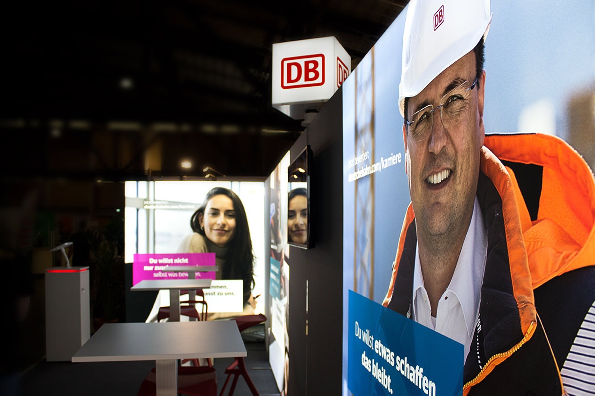Case Study Deutsche Bahn Messestand Connecticum Berlin