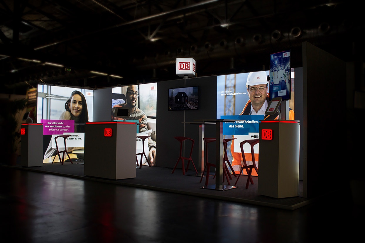 Deutsche Bahn Messestand Connecticum Berlin