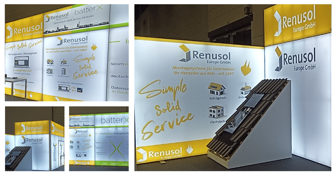 Renusol_Europe_GmbH @  DACH+HOLZ International 2026 Messestand LA_CONCEPT_GmbH_ GmbH Messestände