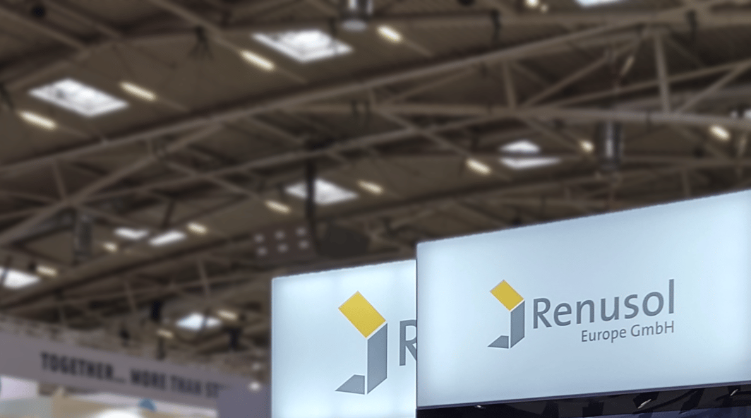 Renusol_Europe_GmbH LA_CONCEPT_GmbH Messestand LUMIN8 wirmachenmesse