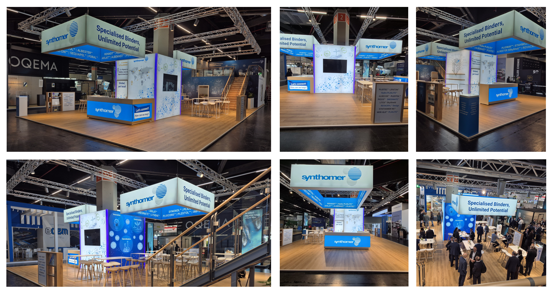 Synthomer @ European Coatings Show 2025 Nürnberg LA CONCEPT wirmachenmesse