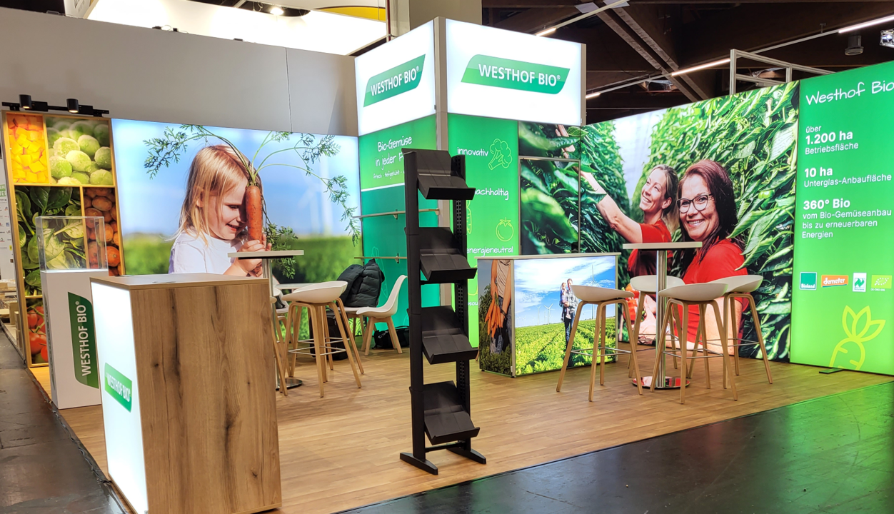 Westhof Bio-Gemüse GmbH & Co. KG Messestand @ BIOFACH 2025 LA_CONCEPT_GmbH_Köln