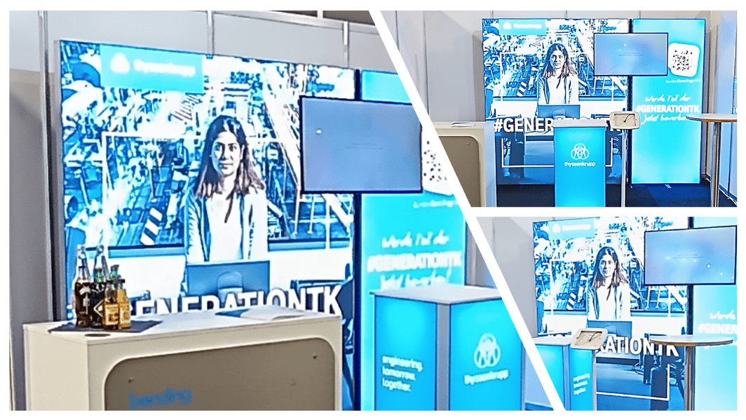 thyssenkrupp AG mit LUMIN6_Messestand @ Bonding 2025 in Aachen LA_CONCEPT_GmbH_Köln