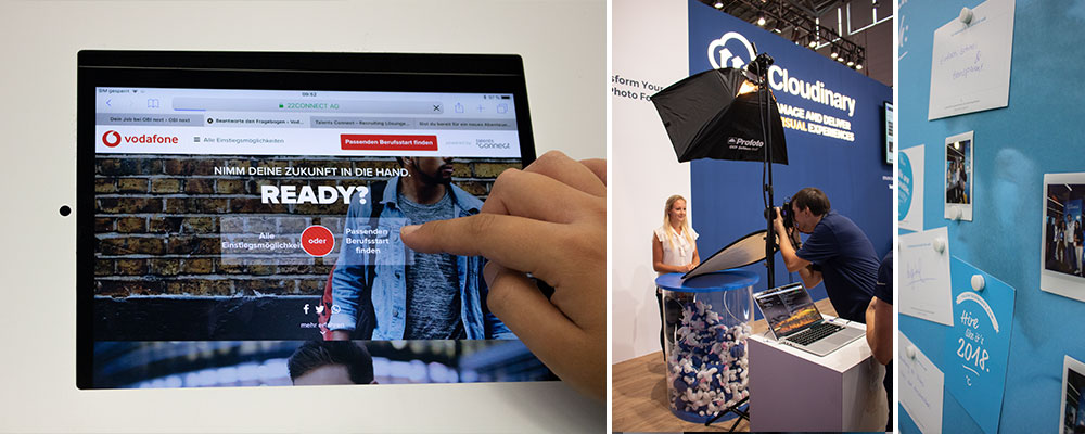 Aktionen für HR-Messestände