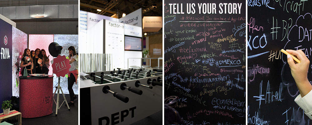 Gekonnte Besucher-Ansprache durch Interaktionen