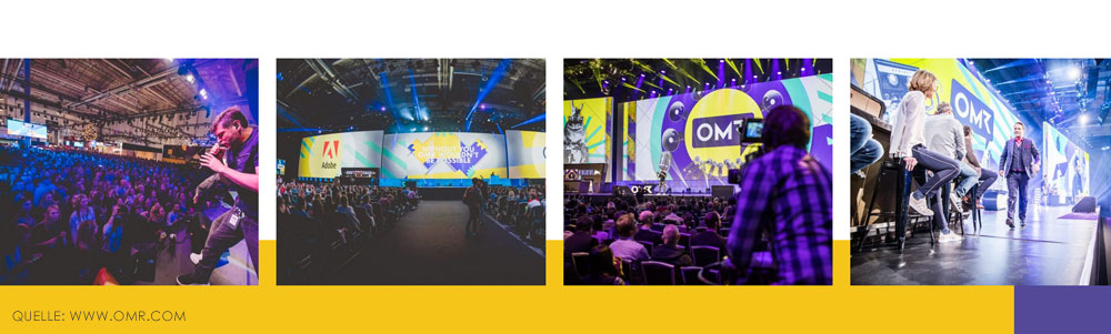 Warum sind Veranstaltungen wie die OMR und die dmexco so erfolgreich