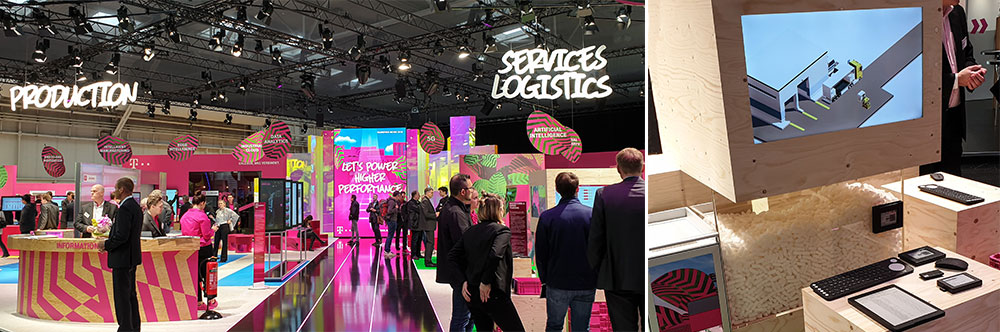 Die Deutsche Telekom auf der Hannover Messe 2019