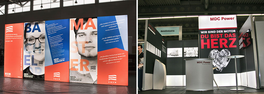 Ein LED Messestand setzt Ihre Unternehmensbotschaft perfekt in Szene