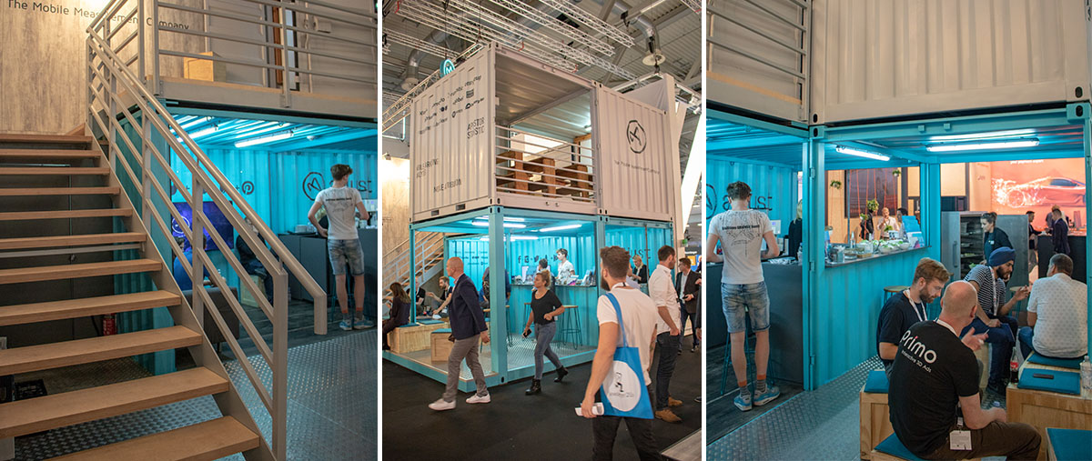 Das trendige Industrie-Design erobert nicht nur die Wohnungen, sondern auch die Messehallen dieser Welt