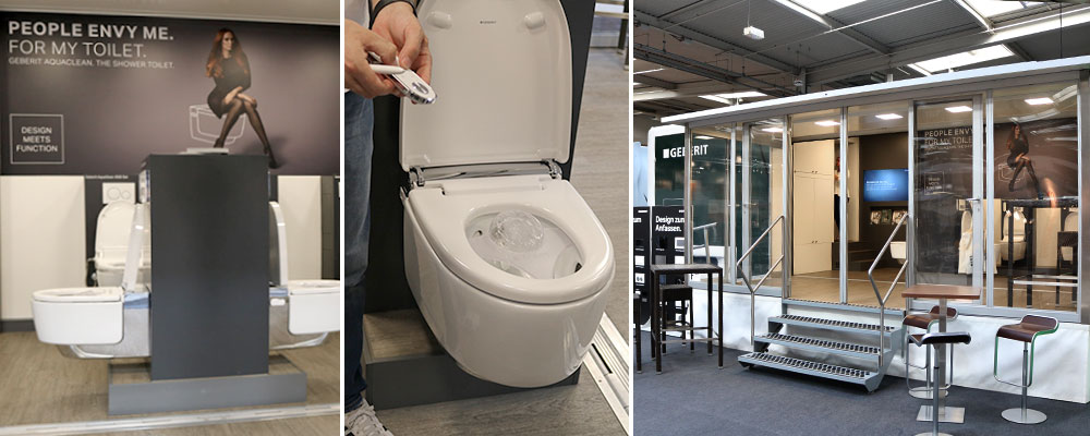 Geberit auf der infa 2018
