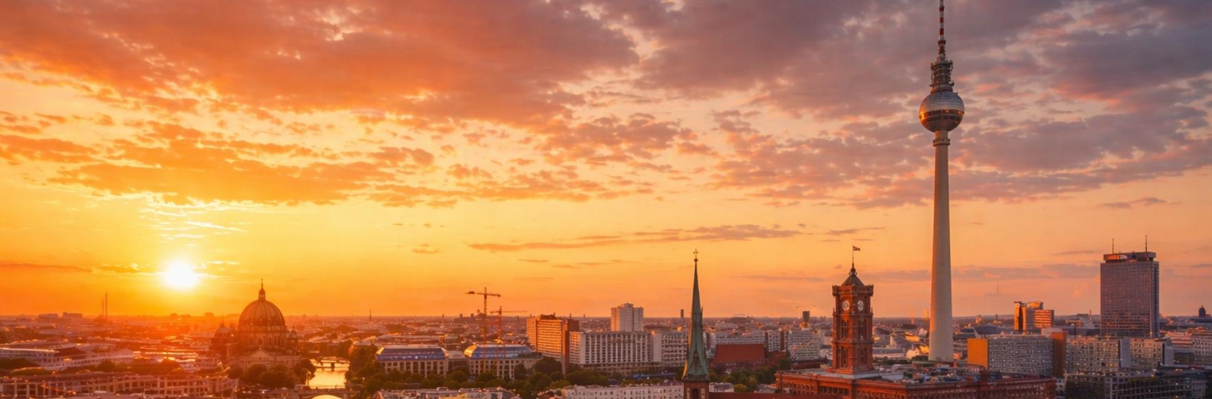 Abendsonne über Berlin