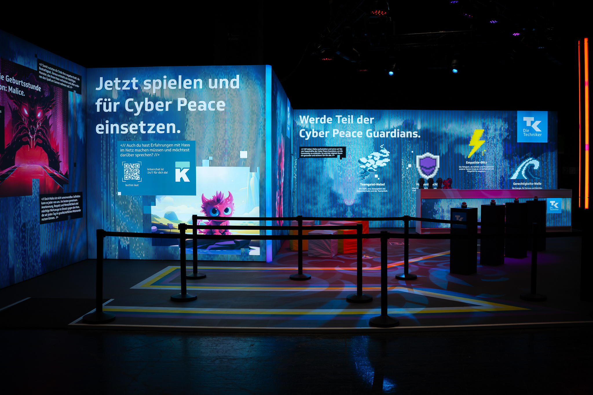 Gemeinsam gegen toxisches Verhalten: Die Techniker Krankenkasse mit innovativem Erlebnisstand auf der Gamescom 2024