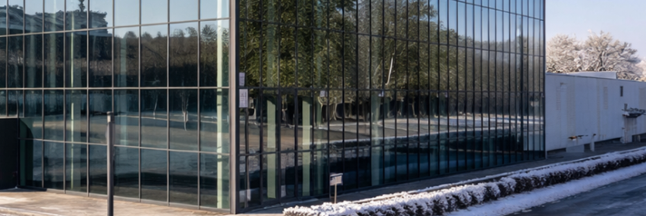 Messe in Dortmund im Winter