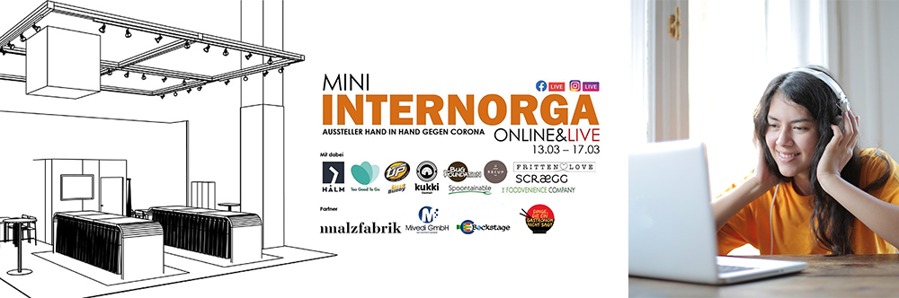 Virtuelle Messen und Livestreams am Beispiel der Mini Internorga