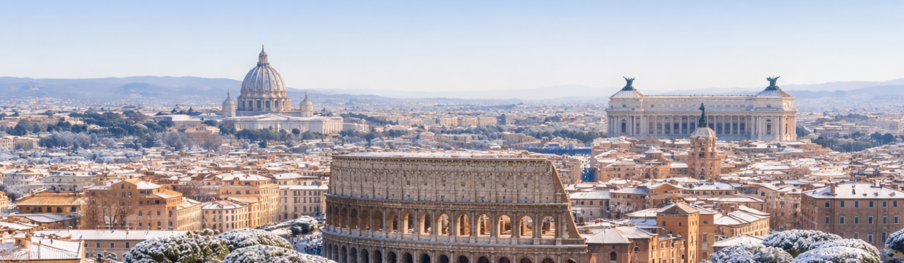 Rom im Winter
